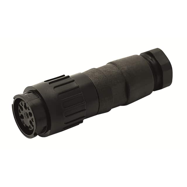 T 3398 552 FEMALE CABLE CONNECTOR WITH INTE