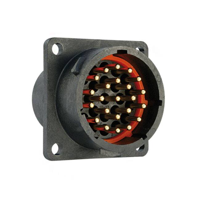 UTS01823P CONN RCPT HSNG MALE 23POS PNL MT