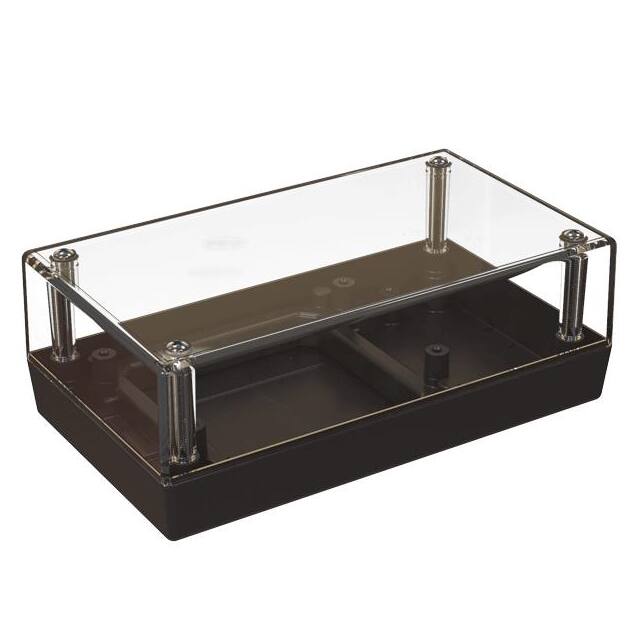 152RCAC,BK BOX ABS BLACK 5.620"L X 3.250"W