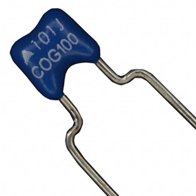 B37979G1101J051 CAP CER 100PF 100V C0G/NP0 RAD