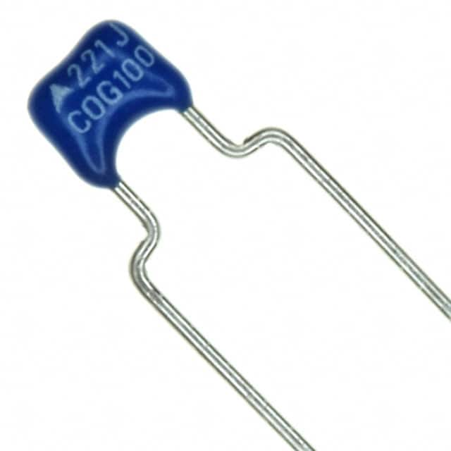 B37979G1221J051 CAP CER 220PF 100V C0G/NP0 RAD