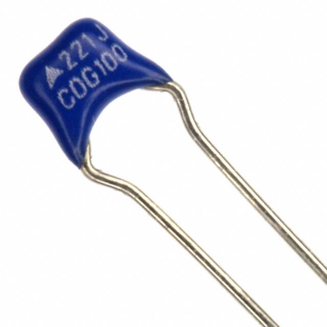 B37979N1221J051 CAP CER 220PF 100V C0G/NP0 RAD