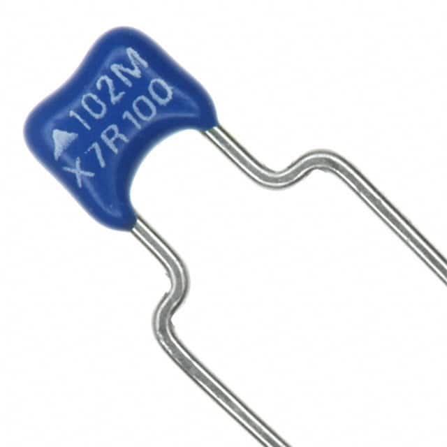 B37981F1102M051 CAP CER 1000PF 100V X7R RADIAL