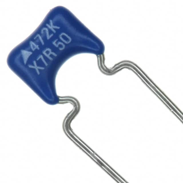 B37981F5472K051 CAP CER 4700PF 50V X7R RADIAL