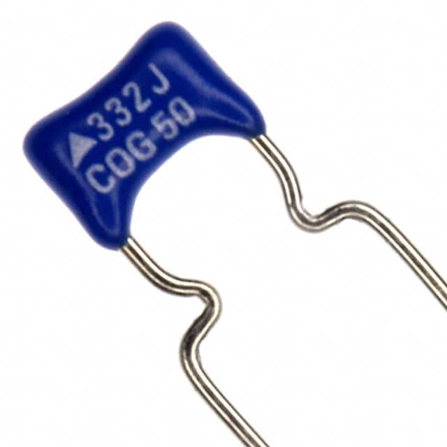 B37986G5332J051 CAP CER 3300PF 50V C0G/NP0 RAD