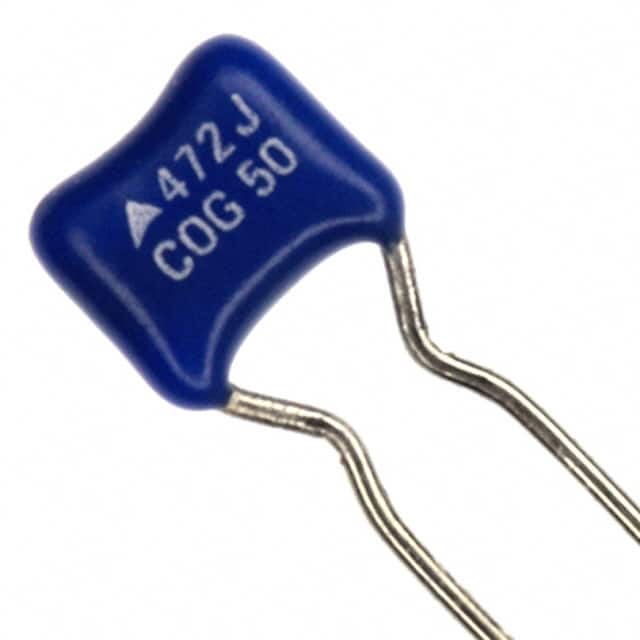 B37986N5472J051 CAP CER 4700PF 50V C0G/NP0 RAD