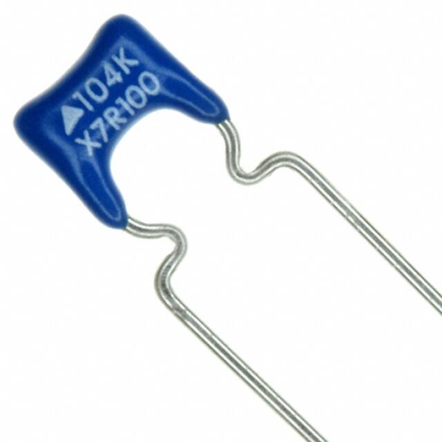 B37987F1104K051 CAP CER 0.1UF 100V X7R RADIAL