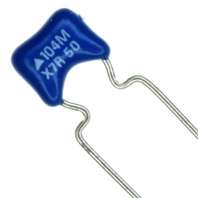 B37987F5104M051 CAP CER 0.1UF 50V X7R RADIAL