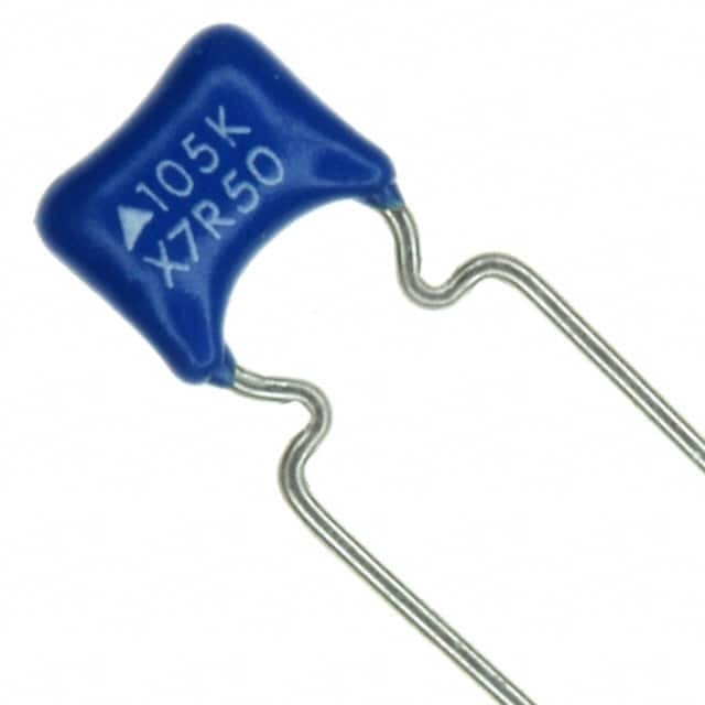 B37987F5105K054 CAP CER 1UF 50V X7R RADIAL