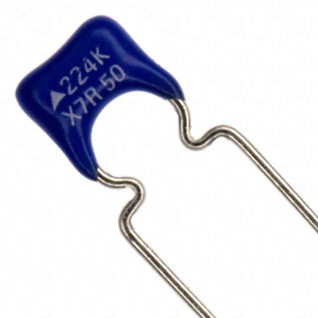 B37987F5224K051 CAP CER 0.22UF 50V X7R RADIAL