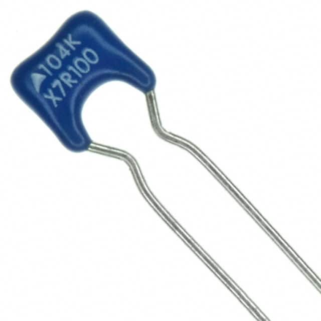 B37987M1104K051 CAP CER 0.1UF 100V X7R RADIAL