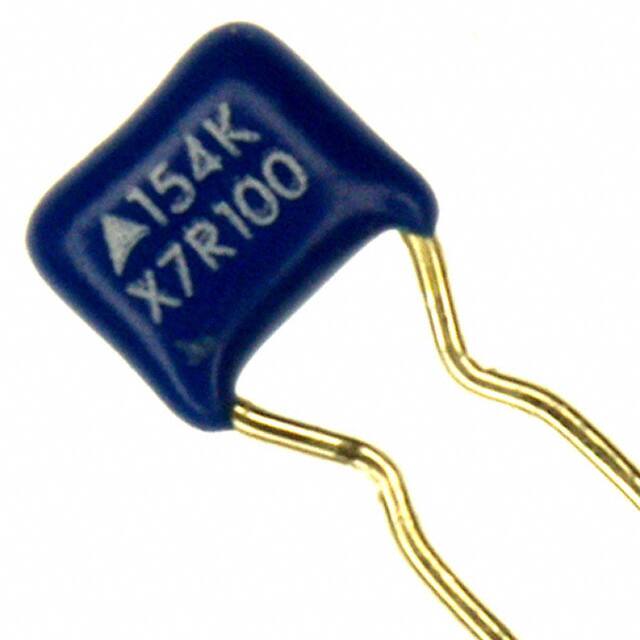 B37987M1154K054 CAP CER 0.15UF 100V X7R RADIAL