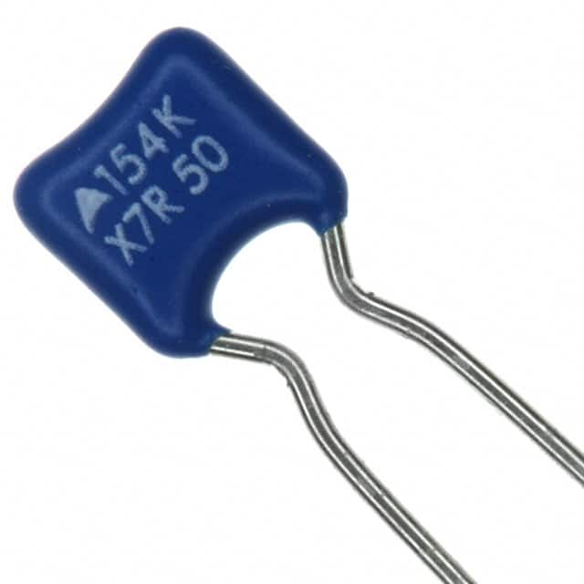 B37987M5154K051 CAP CER 0.15UF 50V X7R RADIAL