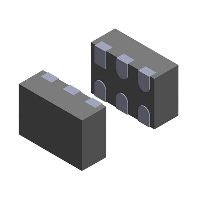 ESDALC6V1-5M6 TVS DIODE 3VWM 6UQFN