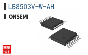 LB8503V-W-AH The On Semiconductor LB8503V-W-AH is an IC motor speed controller designed for brushless DC and brushed DC motors. It features an analog and PWM interface.