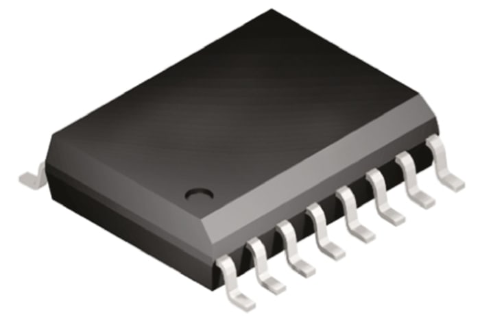 SI8642ED-B-IS The Silicon Labs SI8642ED-B-IS is a 4-channel digital isolator offering 5 kVrms isolation and a maximum data rate of 150 Mbps. It is housed in a 16-pin SOIC package.