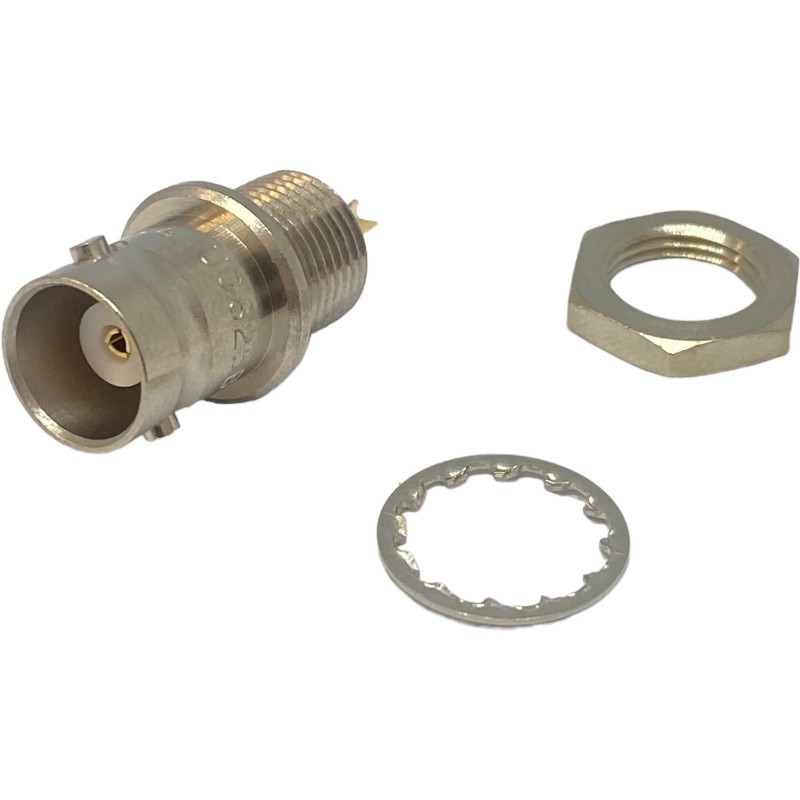 UG625B/U The Radiall UG625B/U is a BNC(f) connector designed for front mounting with a solder pot contact. It is suitable for professional and industrial applications.
