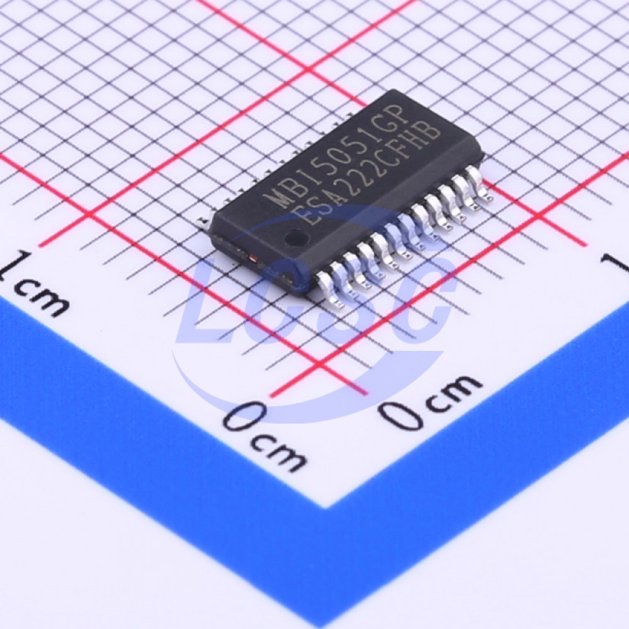 MBI5051GP-B The MBI5051GP-B is an LED Display Driver manufactured by MBI. It comes in a SSOP-24L package and is RoHS3 Compliant.