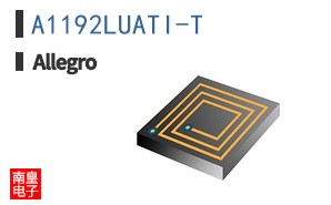 A1192LUATI-T The Allegro MicroSystems A1192LUATI-T is a 2-wire field programmable Hall Effect switch. It operates within a voltage range of 3V to 24V and features a programmable sensing range.