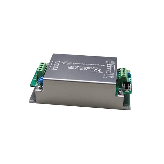 CQB100W-110S05N-CMFD The Cincon Electronics Co. LTD CQB100W-110S05N-CMFD is a 100W DC/DC converter with a 5V output. It features an enclosed type and chassis mount.