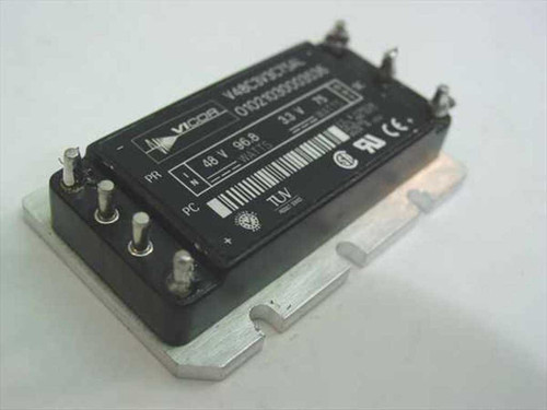 V48C3V3C75AL The Vicor V48C3V3C75AL is a DC-DC converter module with a 48V input and a 3.3V output, delivering up to 75W of power. It is RoHS3 compliant.