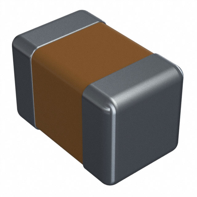 CDR31BX103AKUR This is a high reliability surface mount multilayer ceramic capacitor (MLCC) with 10000 pF capacitance, 100V voltage rating, BX dielectric, and ±10% tolerance. It is RoHS3 compliant and has MSL 1 unlimited.