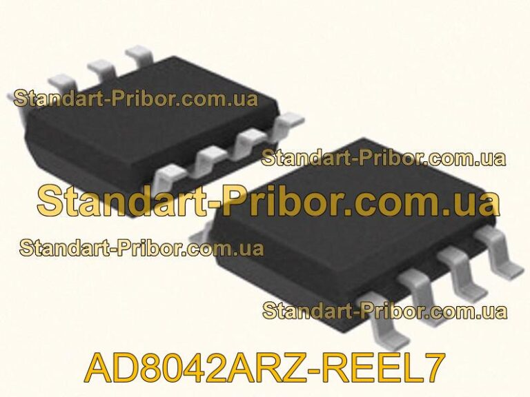 AD8042ARZ-REEL7 The AD8042ARZ-REEL7 is a comparator from ADI Electronics. It is supplied on tape and reel and meets RoHS3 compliance standards.