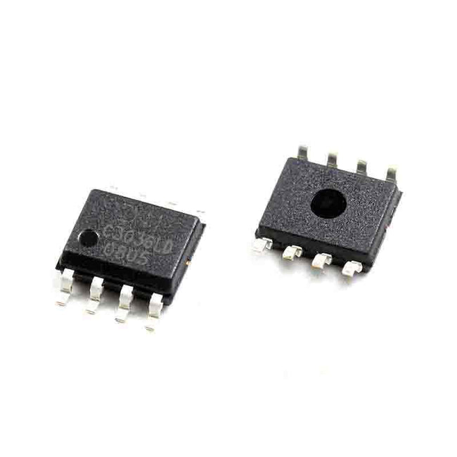 DMC3036LSD-13 The DMC3036LSD-13 is a complementary N and P-Channel enhancement mode MOSFET from Diodes Incorporated. It features a 30V drain-source voltage, 5A continuous drain current (N-Channel), and low on-resistance down to 36mΩ.