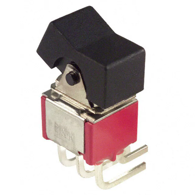 7201J50AQE2 The C&K Components 7201J50AQE2 is a DPDT rocker switch with a 5A AC/DC current rating and a 120V AC voltage rating. It features a concave actuator and PC pin termination.
