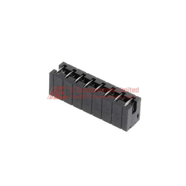 MNT-108-BK-T The Samtec Inc. MNT-108-BK-T is a shunt strip featuring 16 positions and a 0.100" pitch. It offers a current rating of 3.9A per contact.