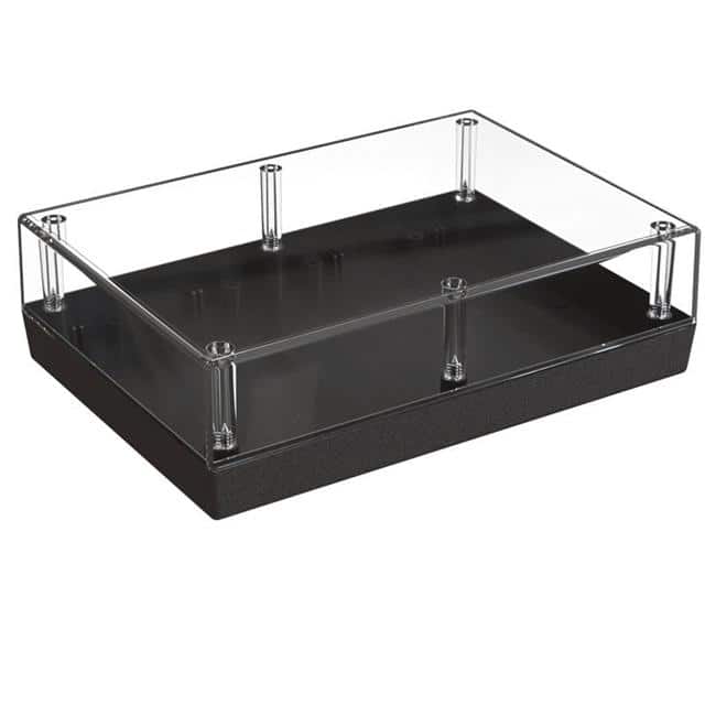 172C9V,BK CLEAR TOP DESKTOP ENCLOSURE WITH