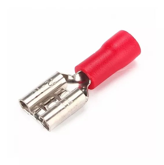 FE-1,5-6 The Intellinet FE-1,5-6 is a red female terminal designed for connecting copper wires ranging from 0.5mm to 1.5mm. It is suitable for general electrical installations.