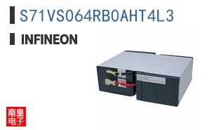 S71VS064RB0AHT4L3 The Cypress Semiconductor S71VS064RB0AHT4L3 is a FLASH+PSRAM memory circuit. It features 64Mb of Flash memory and 64Mb of RAM, with a clock frequency of 108 MHz.