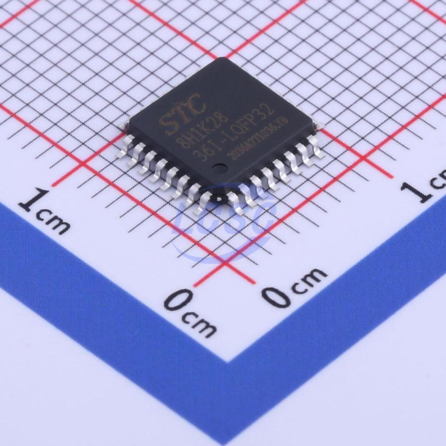 STC8H1K28-36I-LQFP32 The STC8H1K28-36I-LQFP32 is a microcontroller from STC Micro. It is RoHS3 compliant and has an MSL rating of 1.