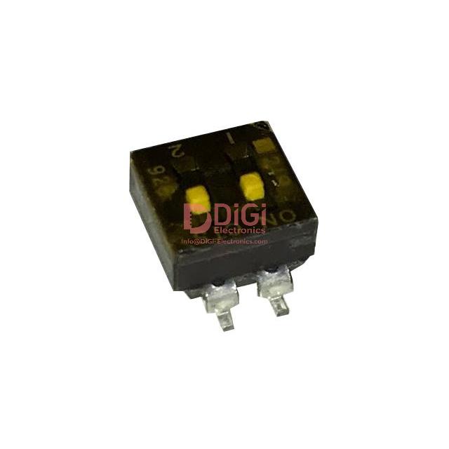 219002MSTR The CTS Electrocomponents 219-2MSTR is a surface mount DIP switch with an SPST circuit configuration. It features 2 positions, a 100mA current rating, and a 20VDC voltage rating.