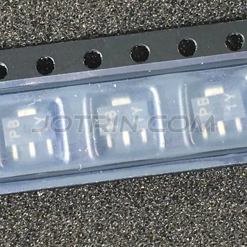 2SJ197-T1-AZ P-Channel MOSFET from Renesas, rated for 60V drain-source voltage and 1.5A continuous drain current in a surface-mount SOT-89 package.