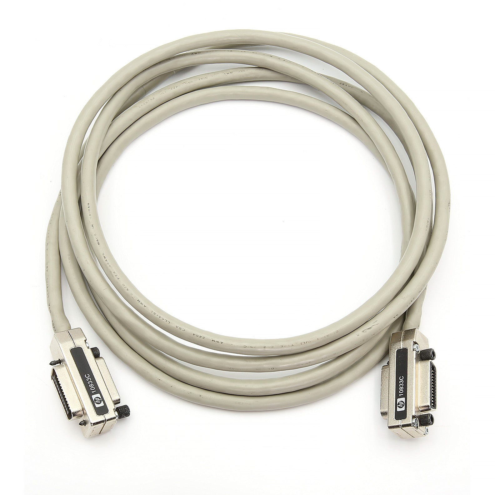 10833C The Agilent Technologies 10833C is a 4-meter GPIB cable. It is RoHS3 compliant and has an MSL rating of 1.