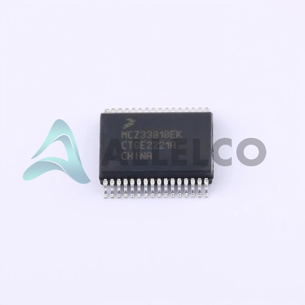 MCZ33810EK The NXP Semiconductors MCZ33810EK is an eight-channel output driver IC designed for automotive engine control applications. It operates over a wide voltage range and is suitable for driving fuel injectors, solenoids, lamps, and relays.