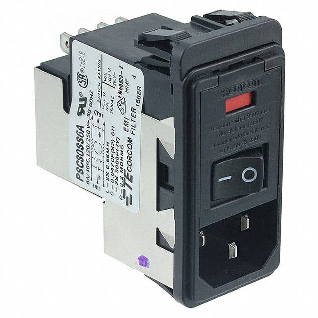 5-6609107-0 PWR ENT MOD RCPT IEC320-C14 PNL