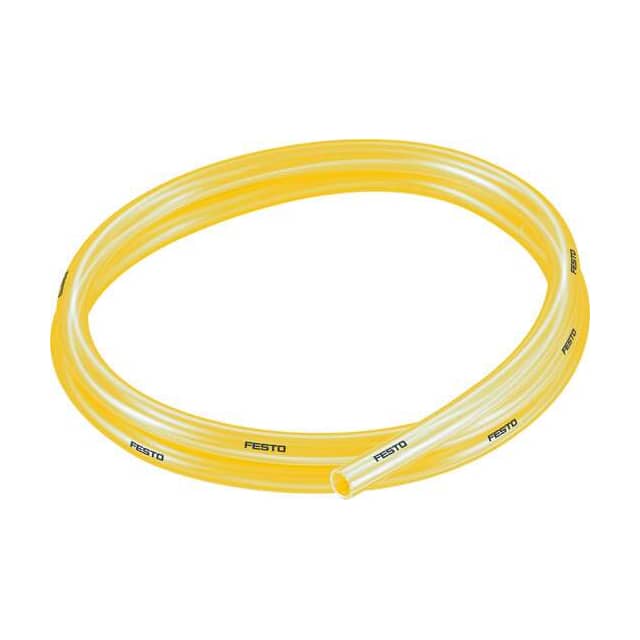 PUN-H-10X1,5-TGE TUBING YELLOW PLASTIC 10MM 50M