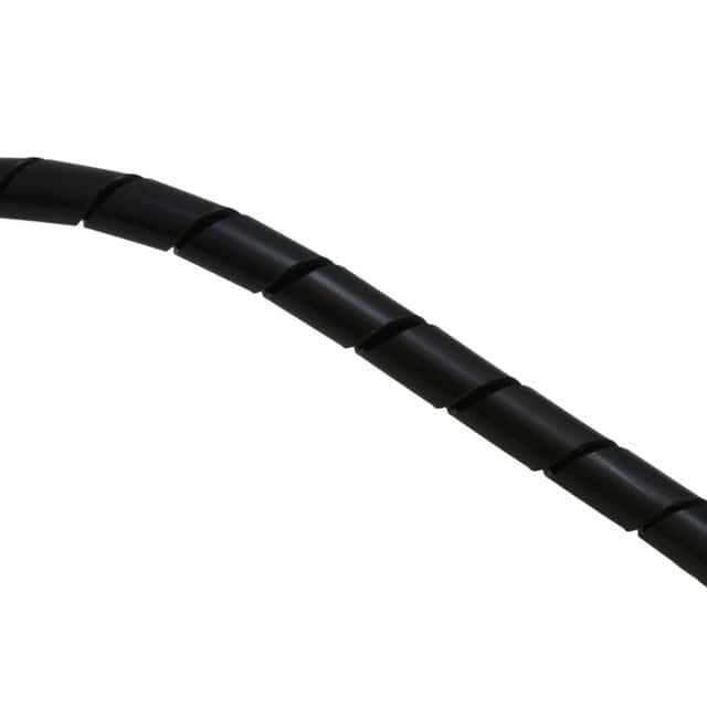 500036-1 SPIRAL WRAP 1/4" X 50' BLACK