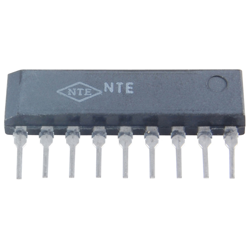 NTE1829 The NTE1829 is a Quad Transistor Array from NTE Electronics, featuring a 5k Ohm resistance and a 9-lead SIP package. It is RoHS3 Compliant.