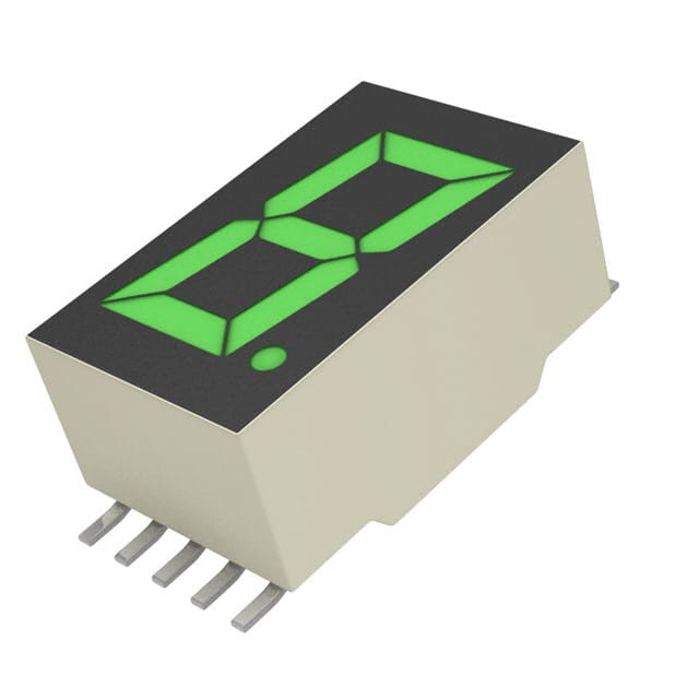 LF-301MK DISPLAY 7SEG 0.31" SGL GRN 10SMD