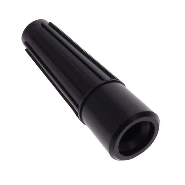 SR59BLK CONN STRN RELIEF FOR RG-59 CABLE