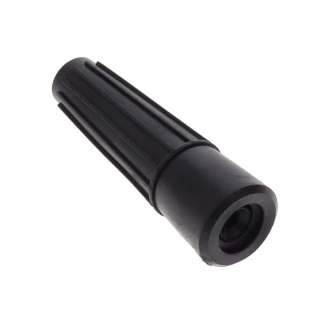 SR174BLK CONN STRN RELIEF FOR RG174 CABLE