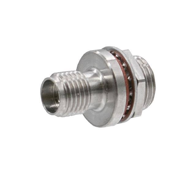 134-1001-421 SMA JACK TO MCX BULKHEAD ADAPTER