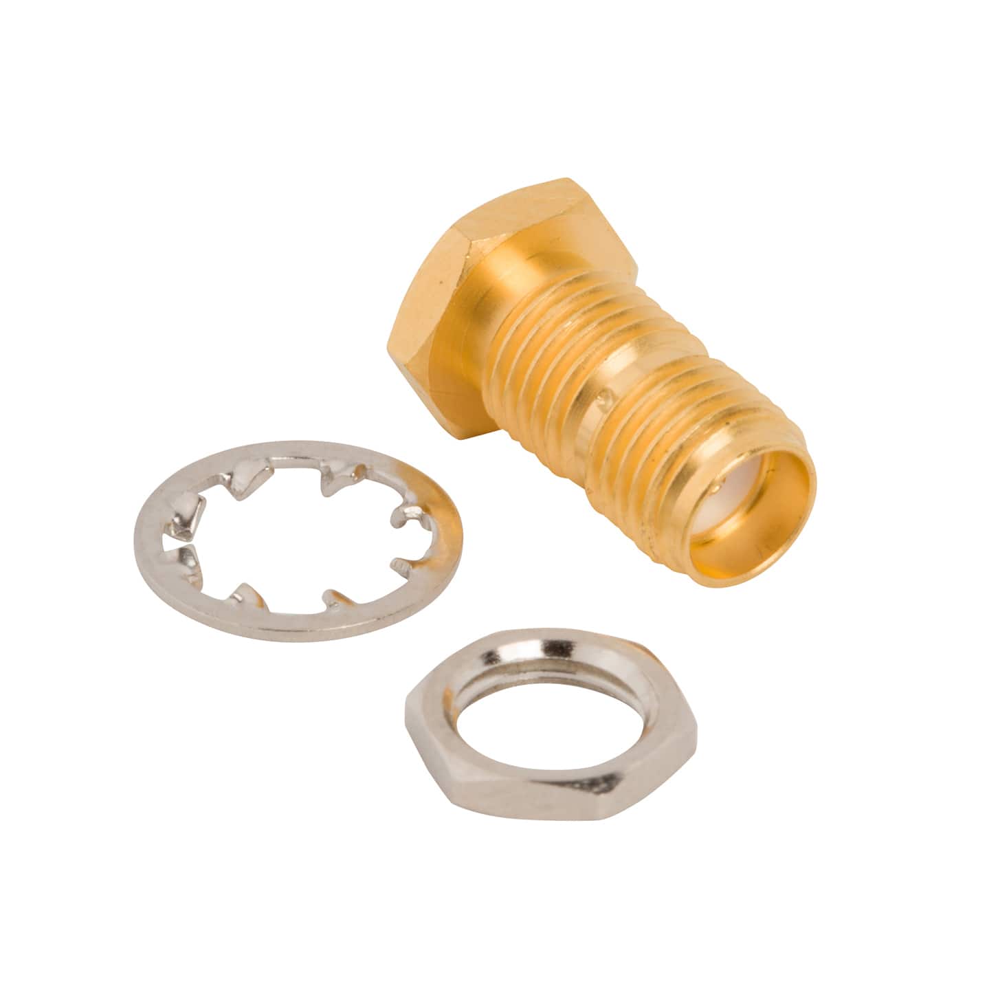 AD-SMAJAMC4J-1 SMA BULKHEAD JACK TO AMC4 PLUG