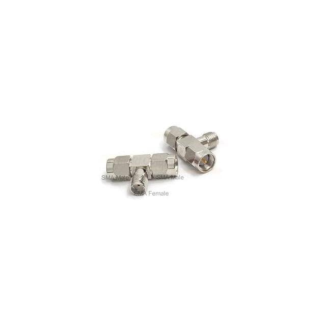 FC10M-FC10F-FC10M-2 Nickel Plated Tee Adapter SMA Ma