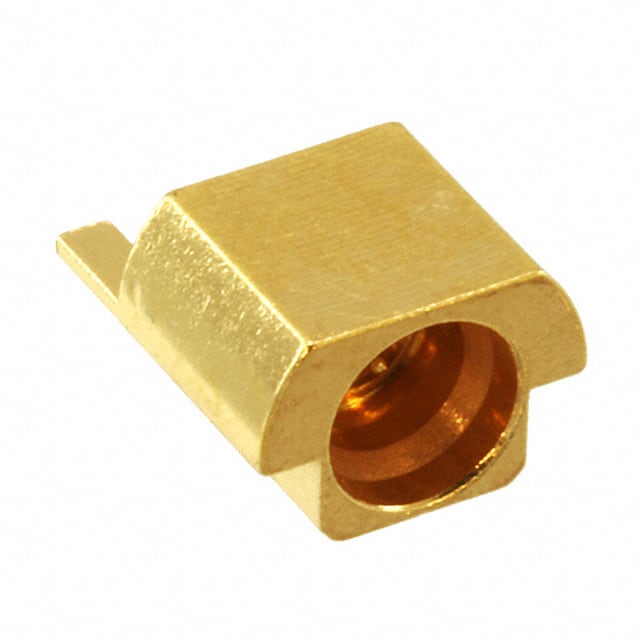 0734155721 CONN SMP PLUG STR 50OHM EDGE MNT