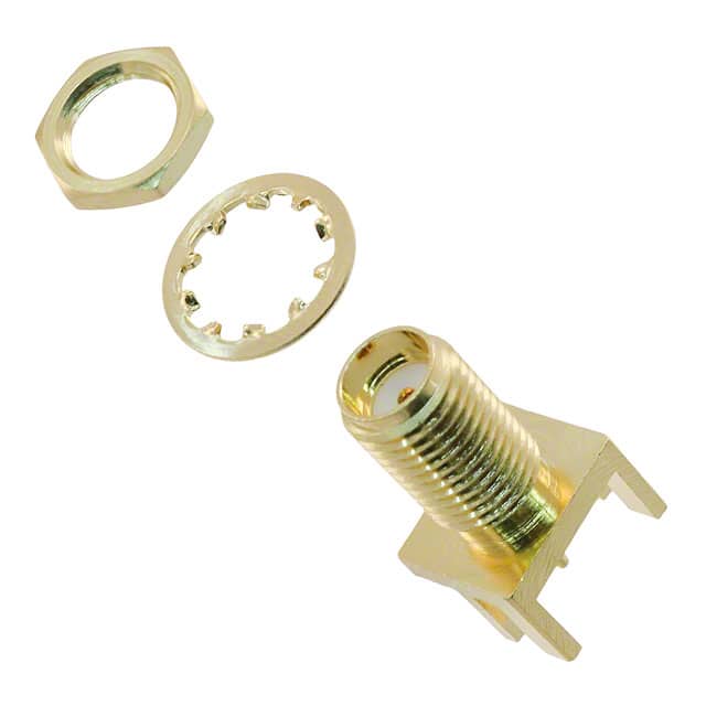 132289 CONN SMA RCPT STR 50OHM EDGE MNT